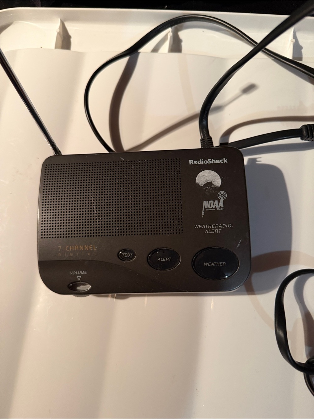 RadioShack NOAA Weather Radio - Black